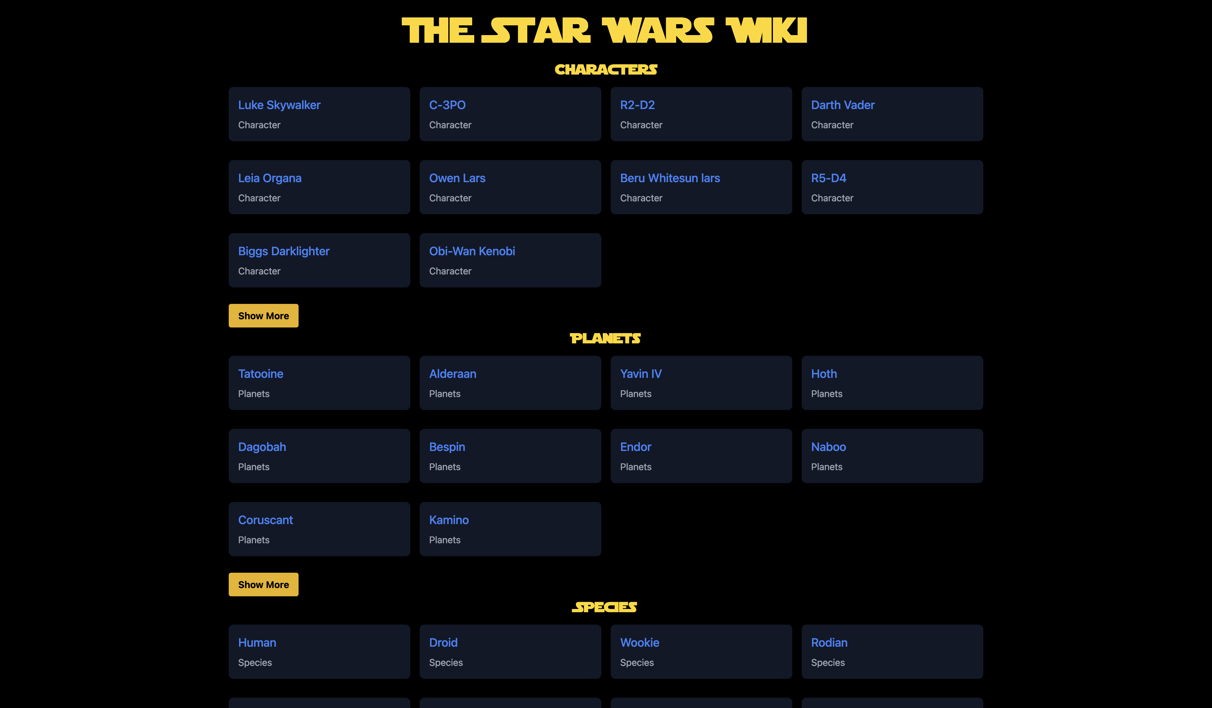 Star Wars Wiki